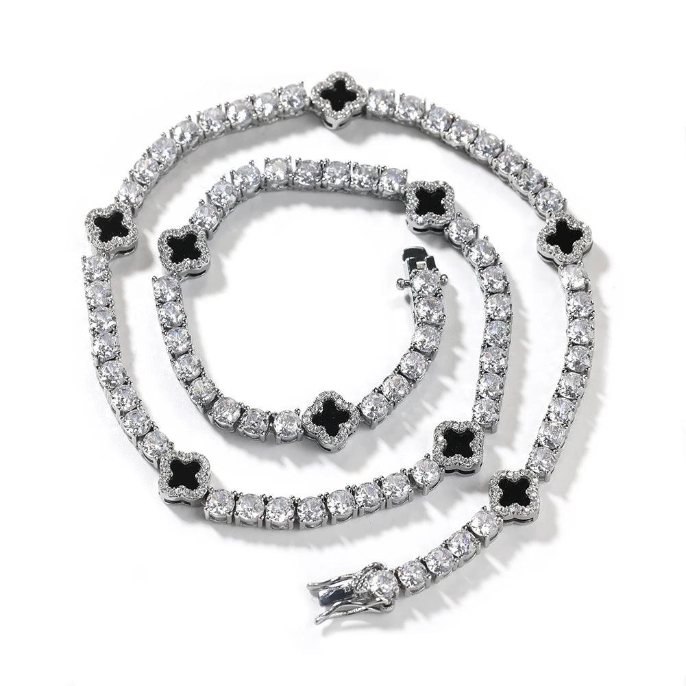 Corrente 4mm Riviera Trevo TS Jewels