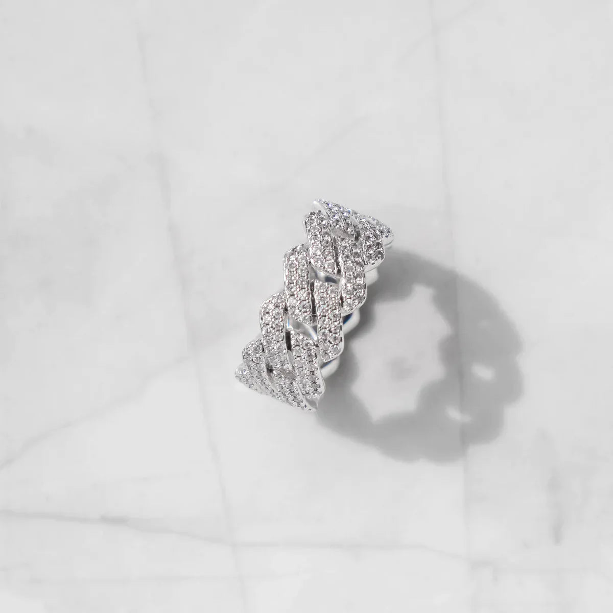 ANEL DIAMOND PRONG - PRATA 925