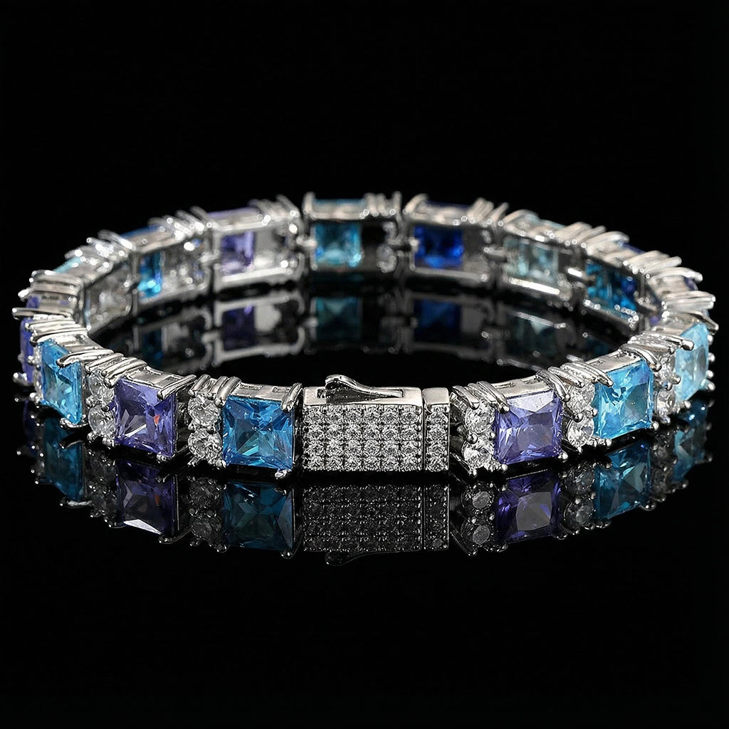 7MM Pulseira Diamond