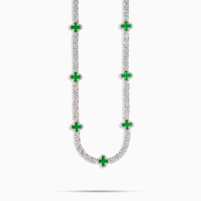 Corrente 4mm Riviera Trevo Verde TS