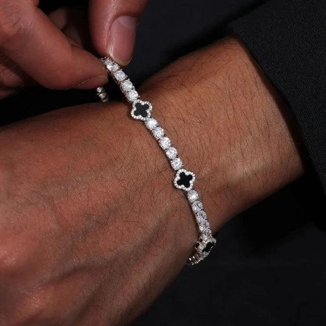 PULSEIRA 4MM RIVIERA TREVO TS Jewels