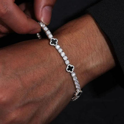 PULSEIRA 4MM RIVIERA TREVO TS Jewels