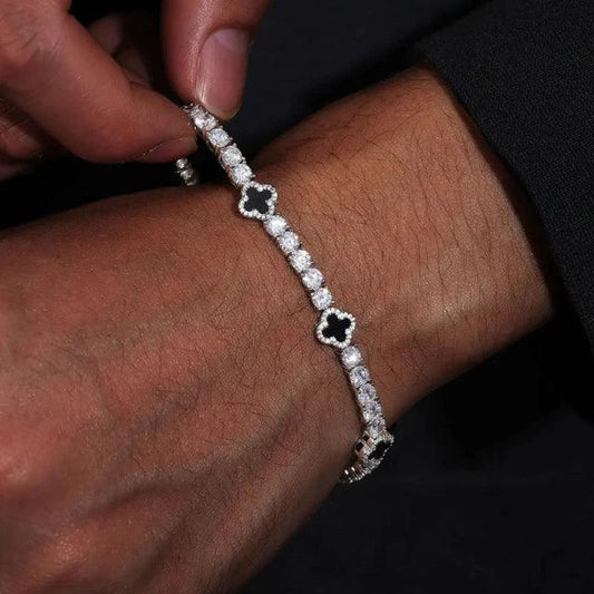 PULSEIRA 4MM RIVIERA TREVO TS Jewels