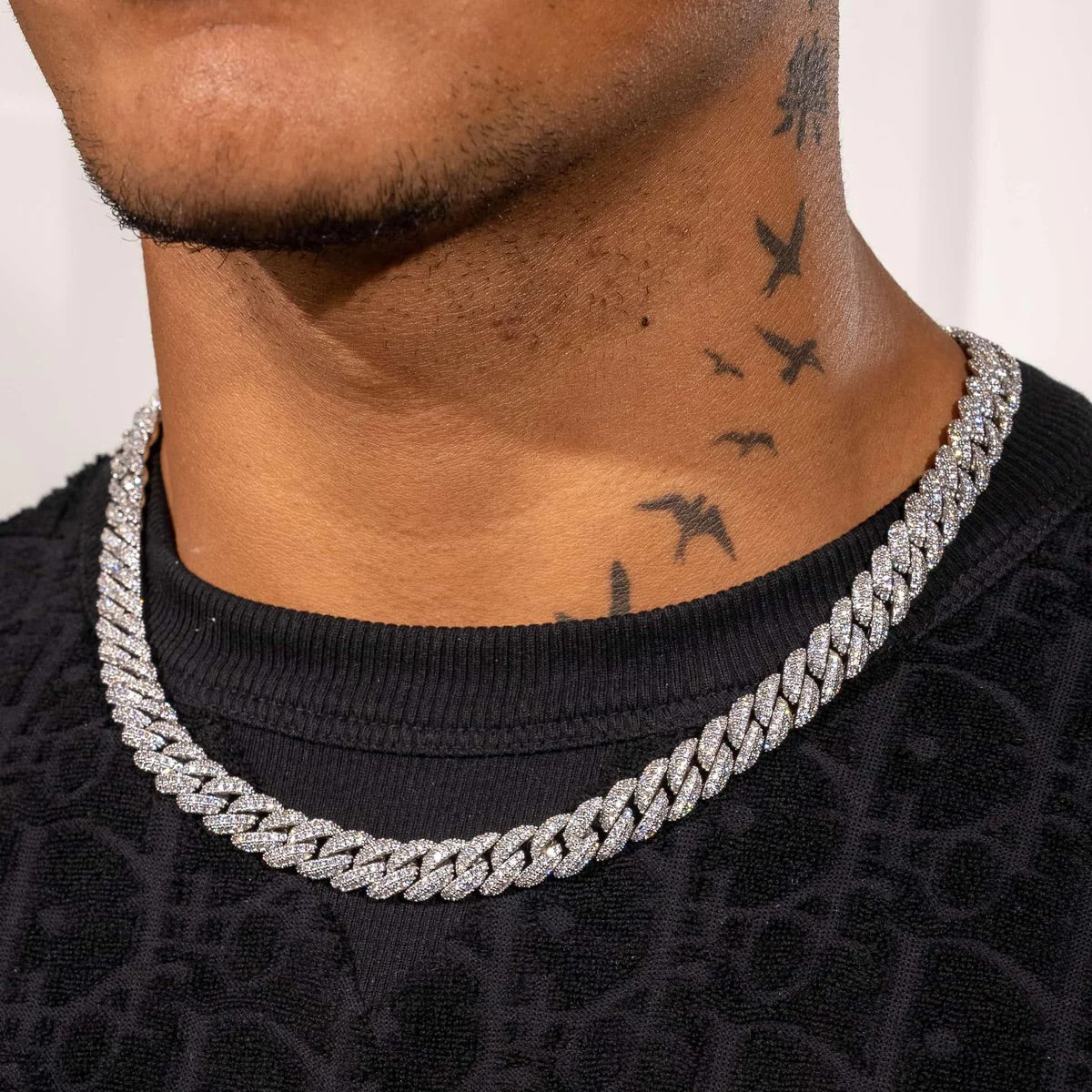 10MM CORRENTE ICED CUBAN LINK