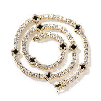 Corrente 4mm Riviera Trevo TS Jewels