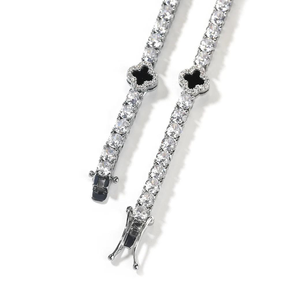 Corrente 4mm Riviera Trevo TS Jewels