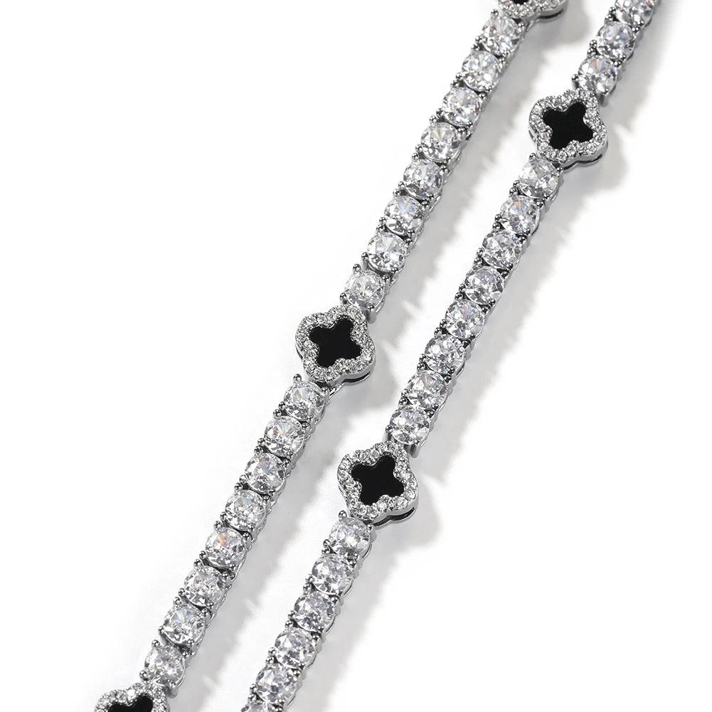 Corrente 4mm Riviera Trevo TS Jewels