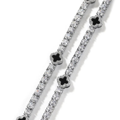Corrente 4mm Riviera Trevo TS Jewels