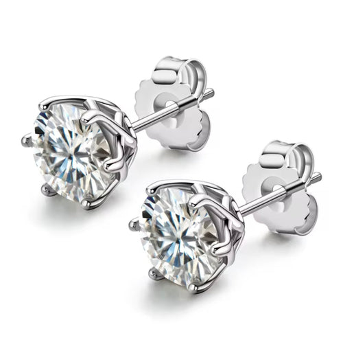 Brincos Prata 925 Diamond (o par)