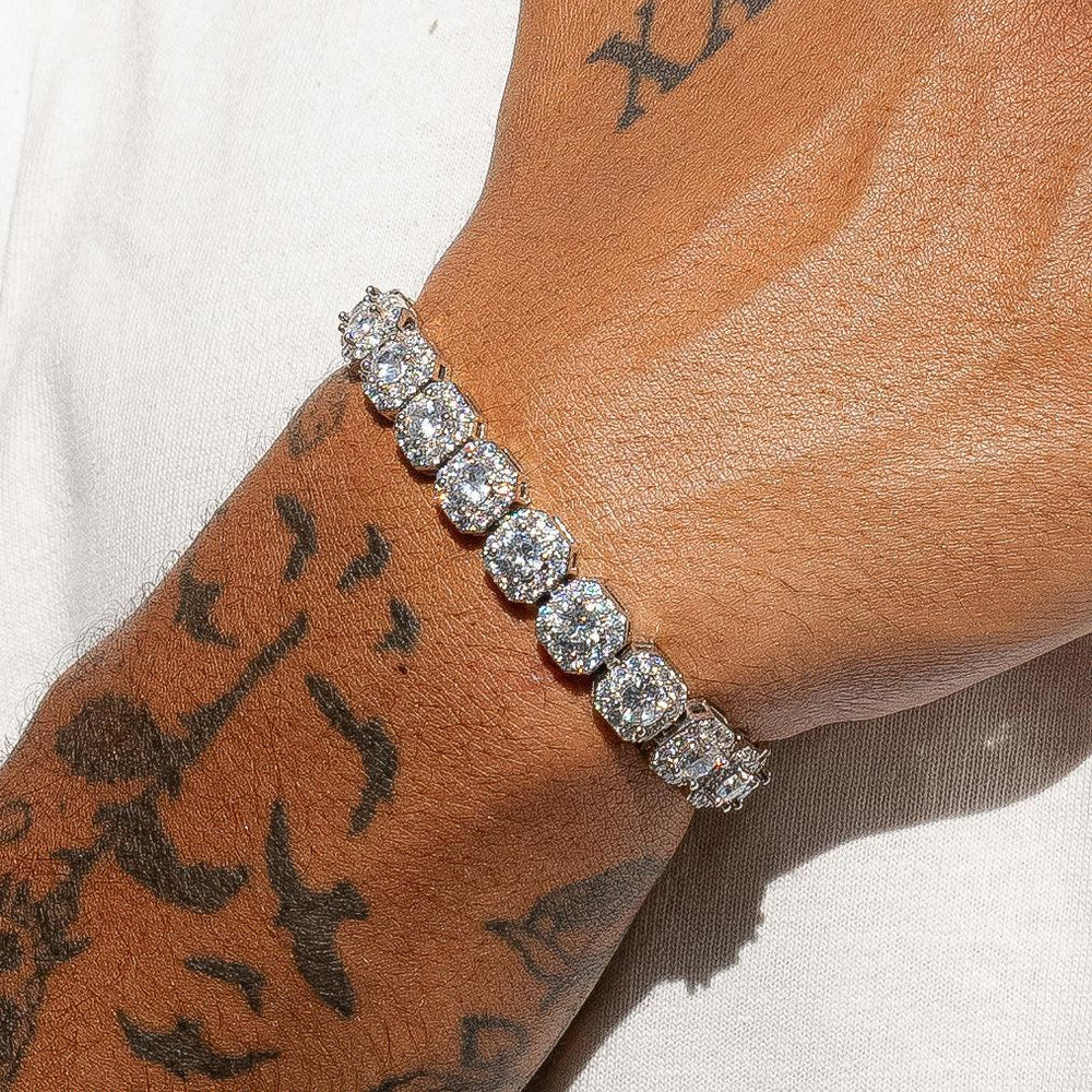 10MM PULSEIRA CLUSTERED TENNIS