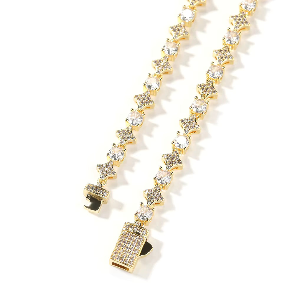 6MM PULSEIRA ICED STAR