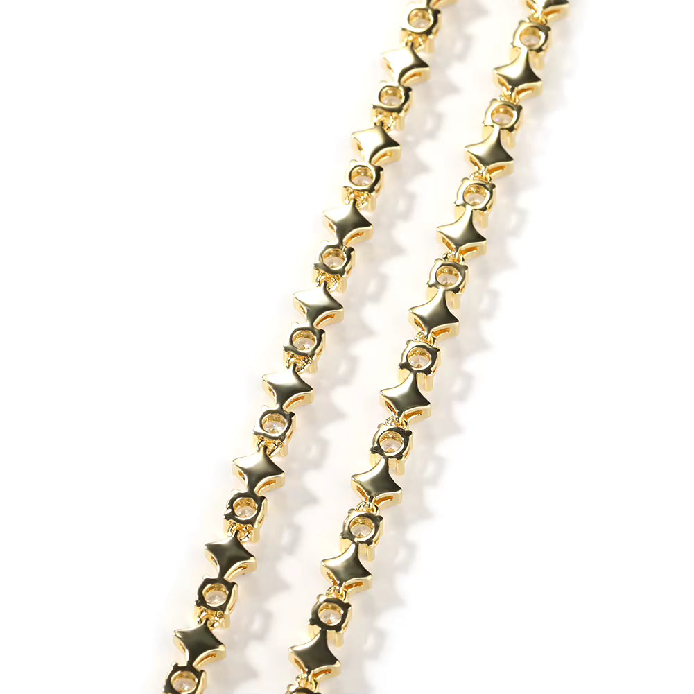 6MM PULSEIRA ICED STAR