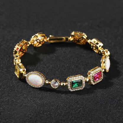 PULSEIRA PEDRAS MÚLTIPLAS PREMIUM TS(8MM)