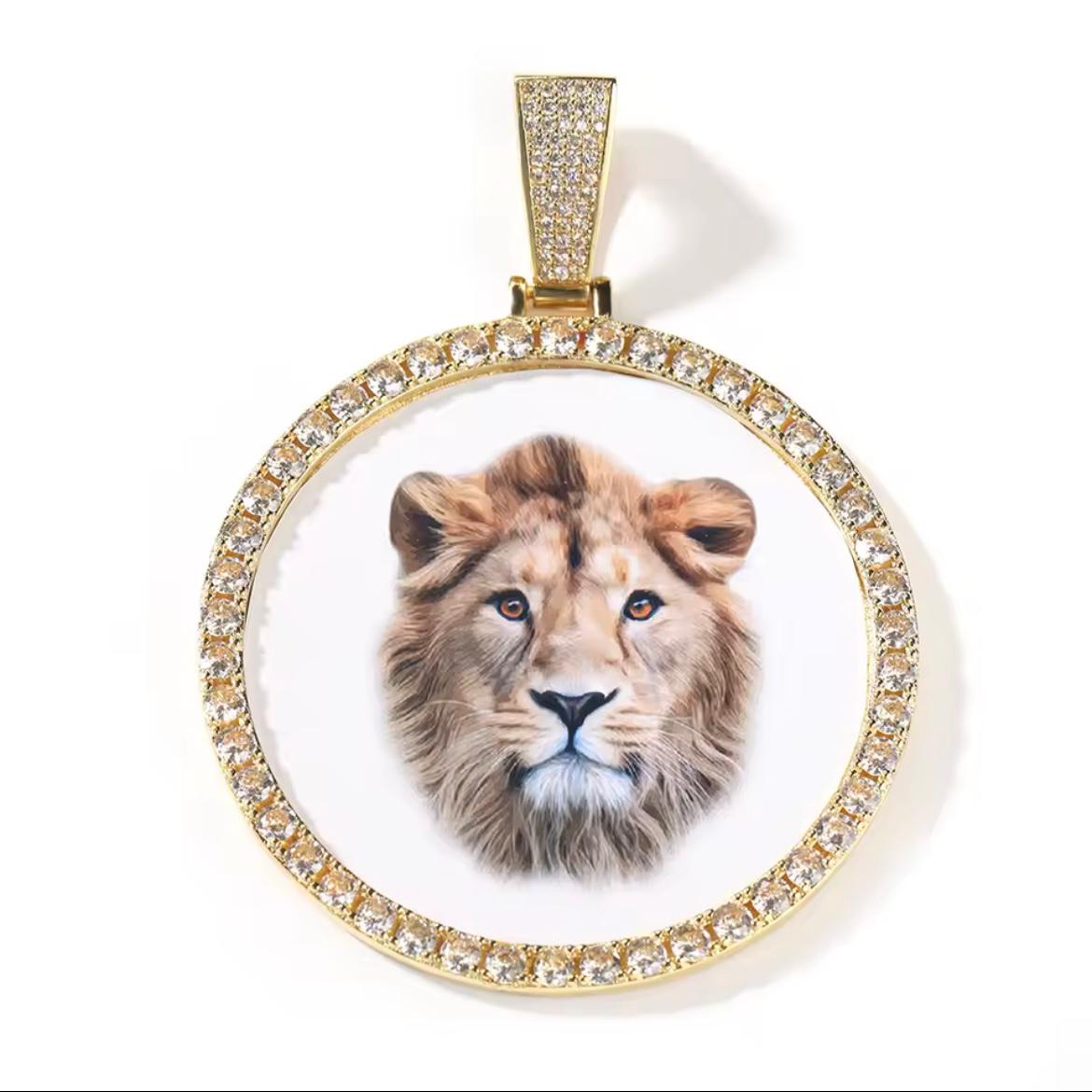 Pingente TS Jewels Foto Personalizado e CORRENTE ROPE DE BRINDE