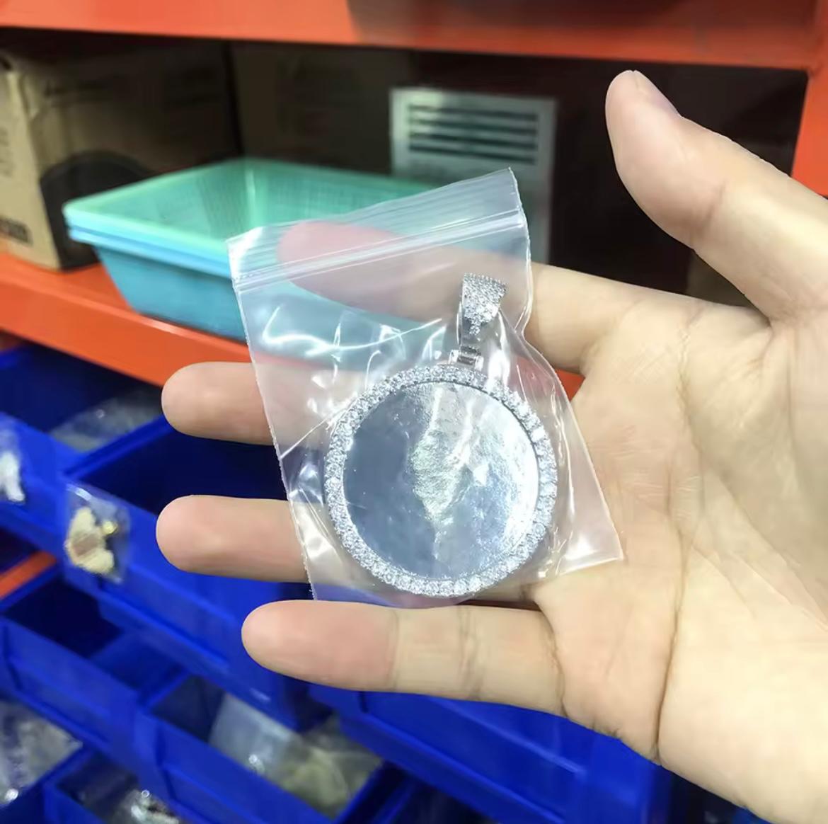 Pingente TS Jewels Foto Personalizado e CORRENTE ROPE DE BRINDE