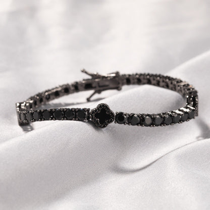 PULSEIRA 4MM RIVIERA TREVO TS Jewels