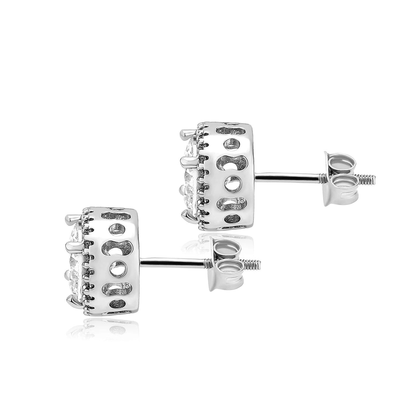 Brinco Masculino Redondo 4mm (o par)