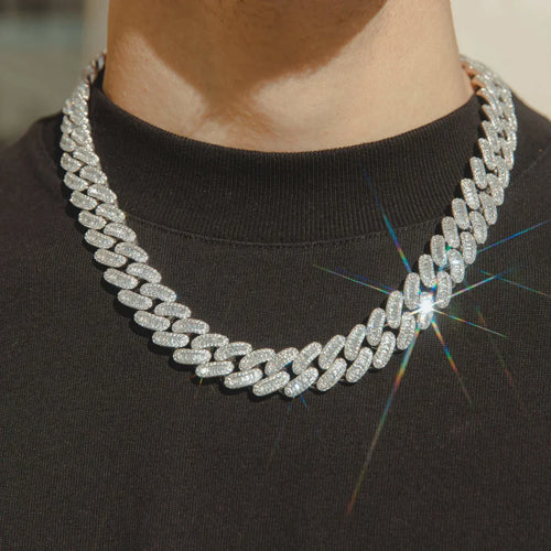 15MM CORRENTE BAGUETTE CUBAN LINK