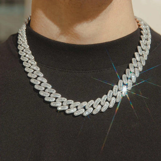 15MM CORRENTE BAGUETTE CUBAN LINK