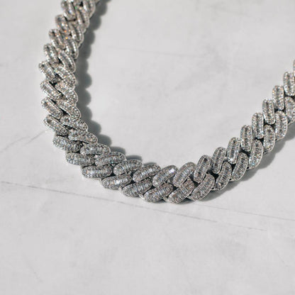 15MM CORRENTE BAGUETTE CUBAN LINK
