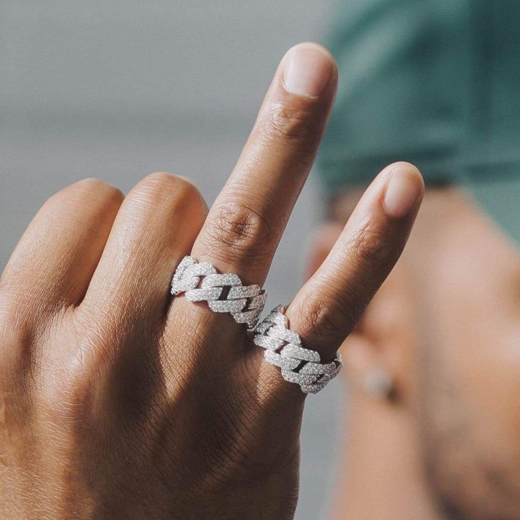 ANEL DIAMOND PRONG - PRATA 925