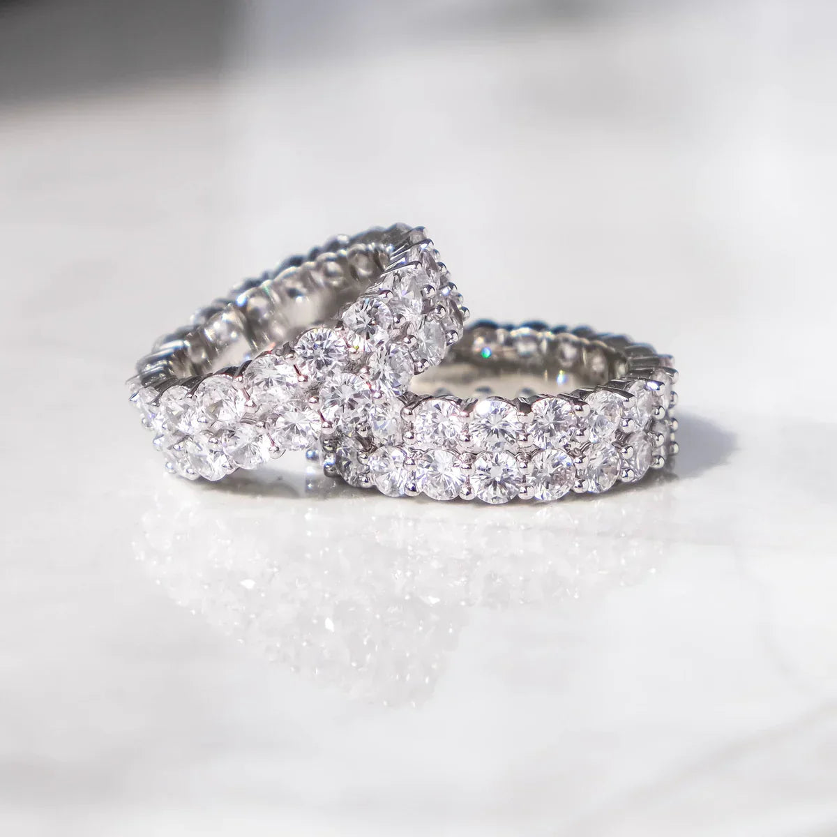 ANEL ICED DOUBLE ROW TENNIS