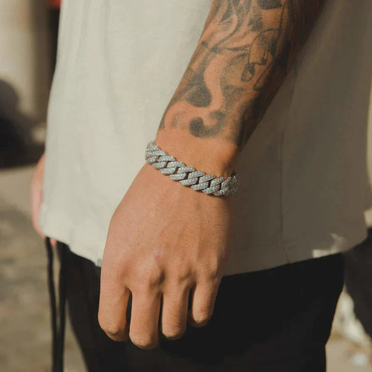 14MM PULSEIRA DIAMOND PRONG LINK