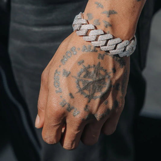 20MM PULSEIRA DIAMOND PRONG LINK