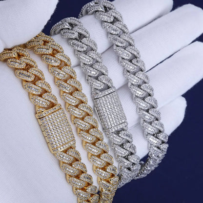 🔥 Colar Cubano Iced Out 🔥TS