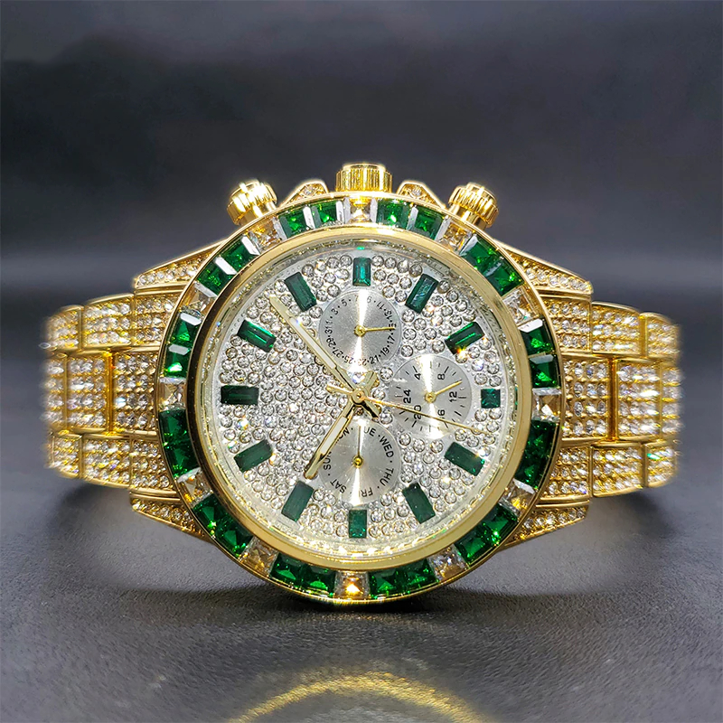 Relógio Emerald (Ice Cravejado)