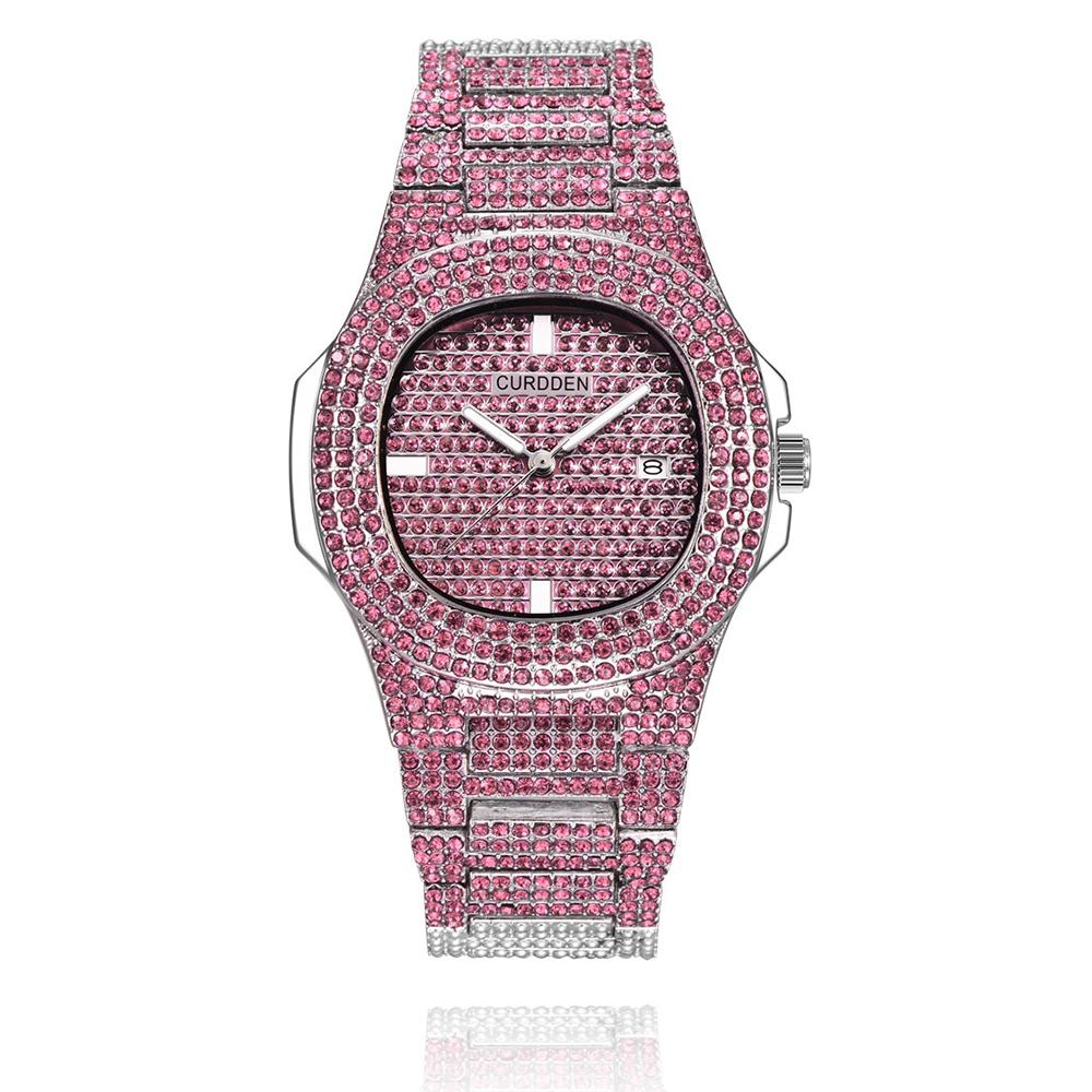 Relógio Ice Luxury Rosa